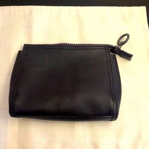 Gap Purple Clutch w Zipper Closure